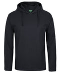 C of C L/S Hooded Tee - Black