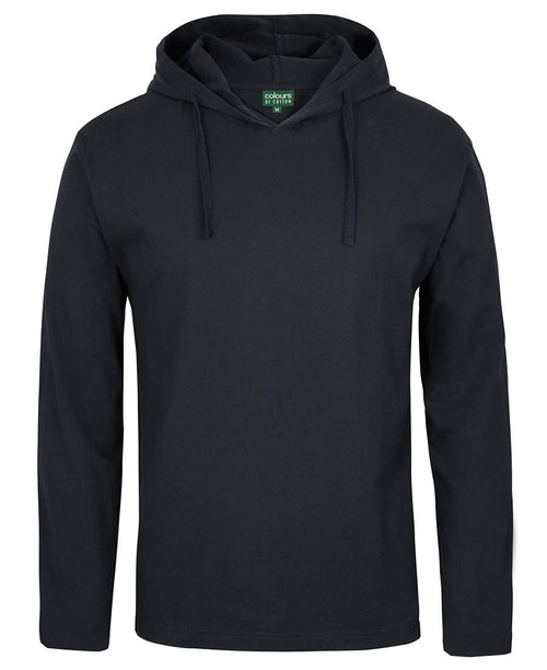 C of C L/S Hooded Tee - Black