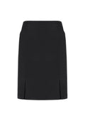 Womens Siena Front Pleat Detail Straight Skirt