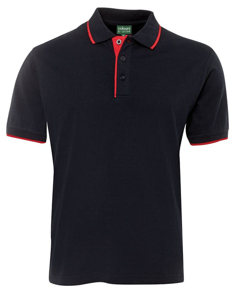 C of C Tipping Polo - Navy/Red