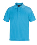 JB's Kids S/S 210 Polo - Aqua