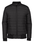 JB's Puffer Bomber Jacket - Black