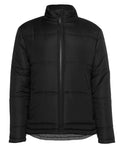 JB's Ladies Adv Puffer Jacket - Black/Grey