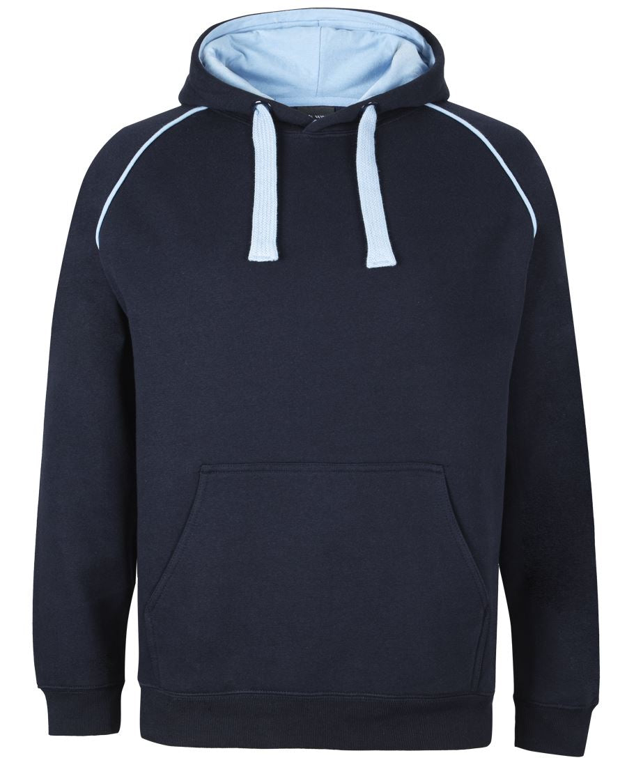 JB's Contrast Fleecy Hoodie - 13% Marle/Black