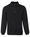 JB's 1/2 Zip Fleecy Sweat - Black