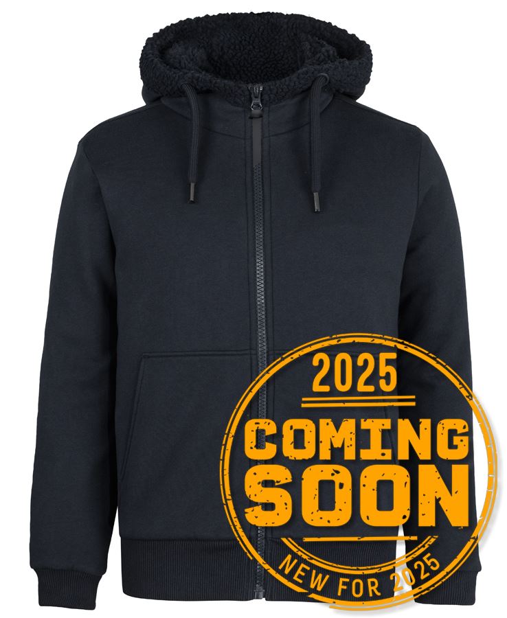 JB's Premium Full Zip 670G Shepherd Hoodie - Black/Black