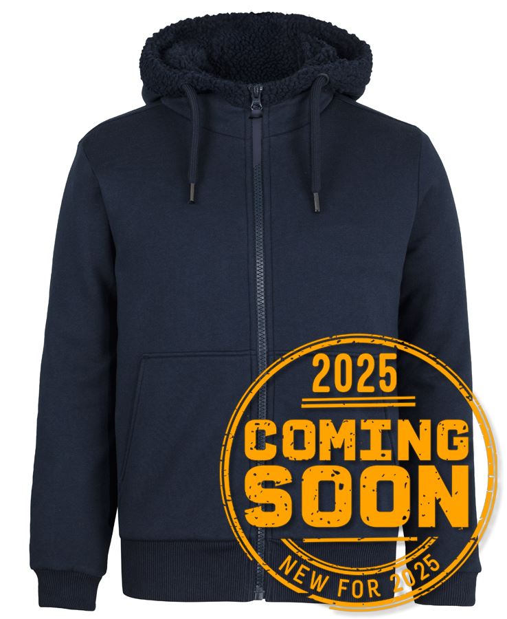 JB's Premium Full Zip 670G Shepherd Hoodie - Black/Black