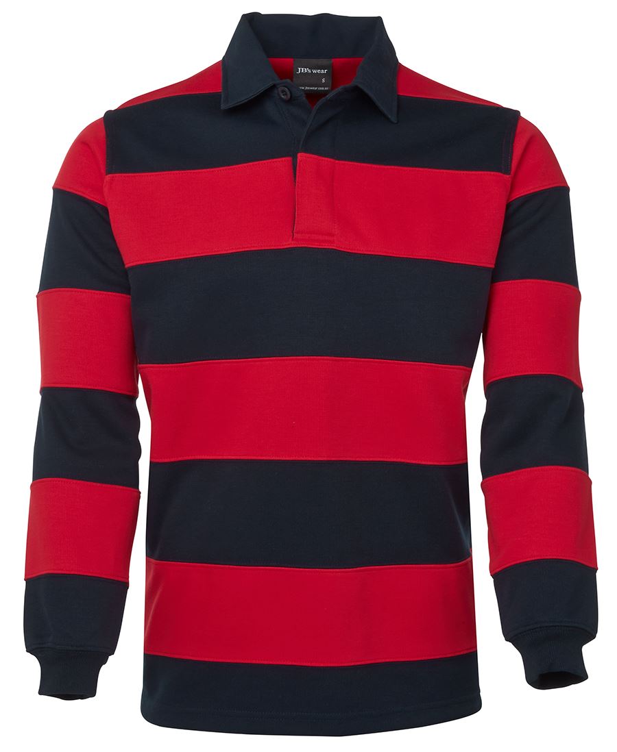JB's Rugby Striped - Navy/13% Marle