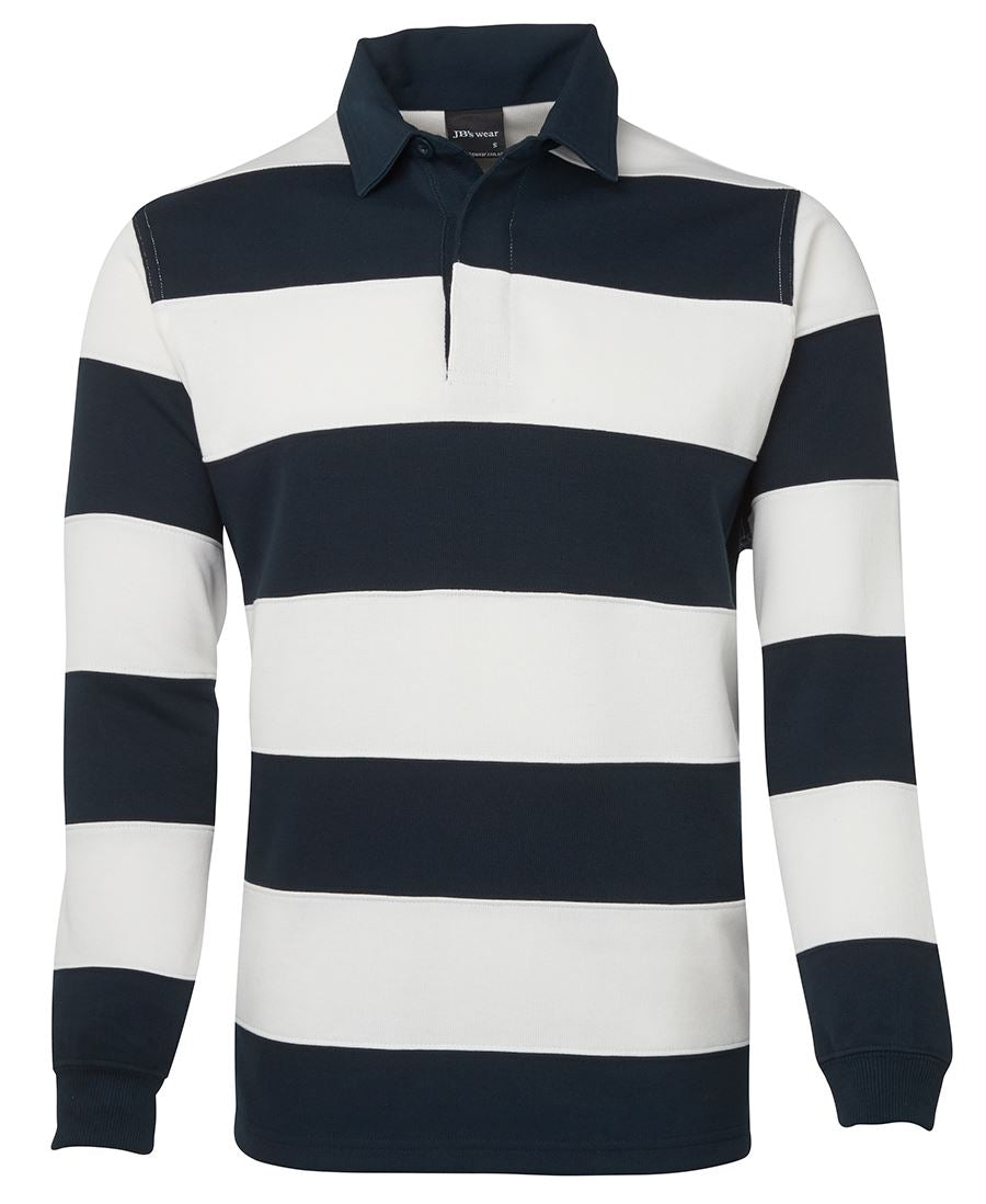 JB's Rugby Striped - Navy/13% Marle