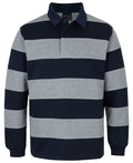 JB's Rugby Striped - Navy/13% Marle