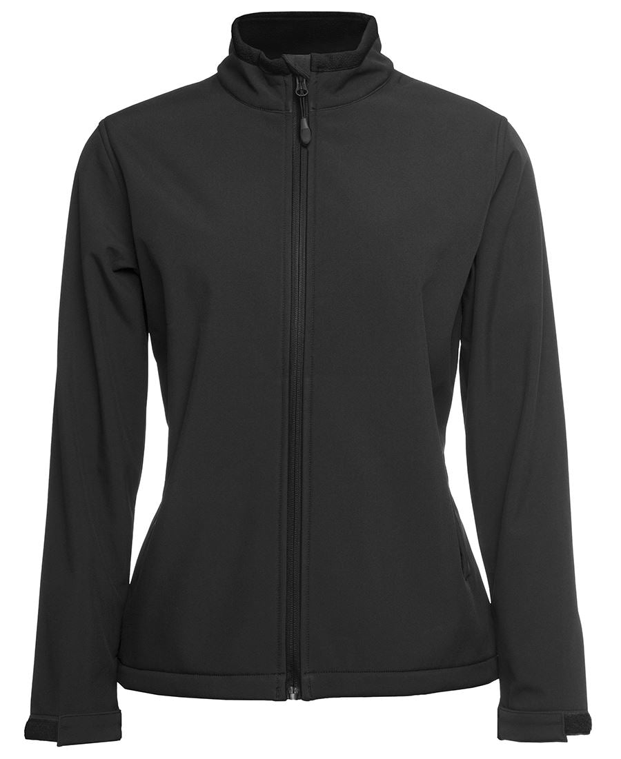 PDM Lds Three Layer Softshell Jckt - Black