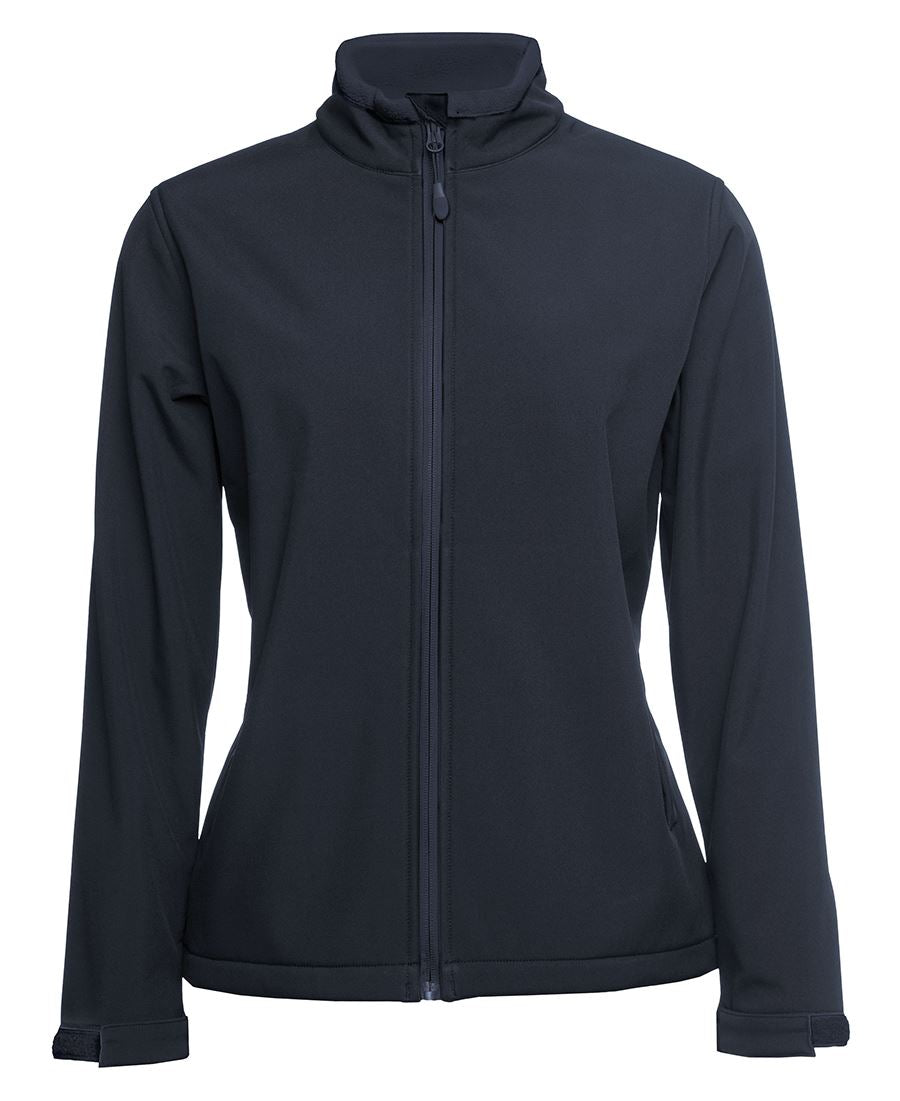 PDM Lds Three Layer Softshell Jckt - Black