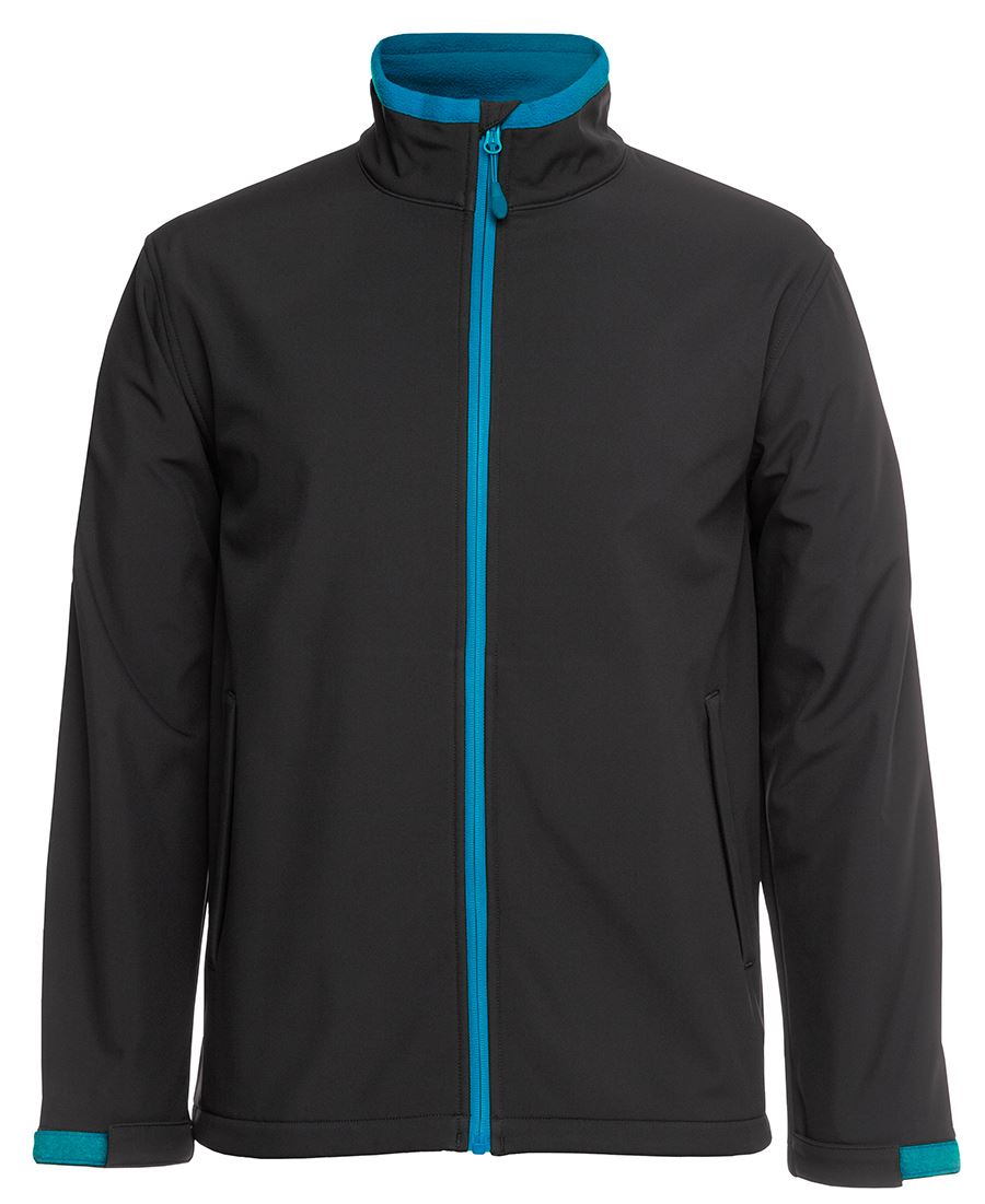 PDM Kids Three Layer Softshell Jacket - Black