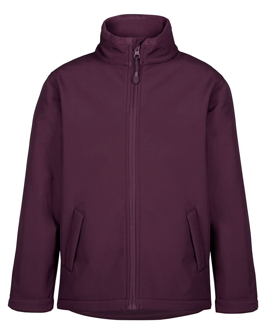 PDM Kids Three Layer Softshell Jacket - Black