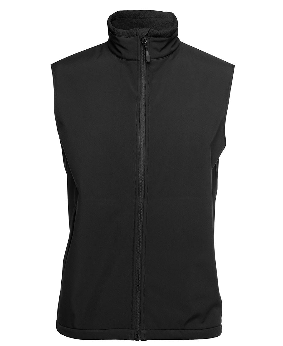 PDM Three Layer Softshell Vest - Black