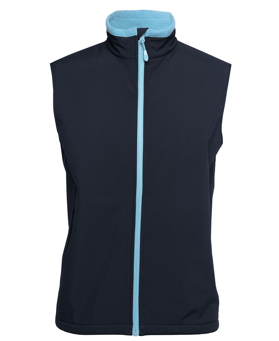 PDM Three Layer Softshell Vest - Black