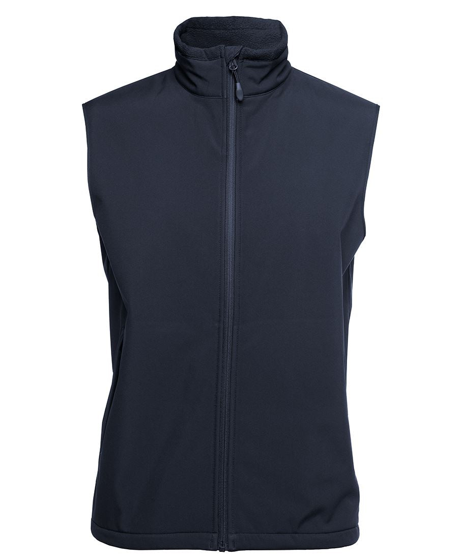 PDM Three Layer Softshell Vest - Black