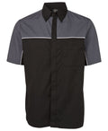Podium Moto Shirt - Black/Grey/White
