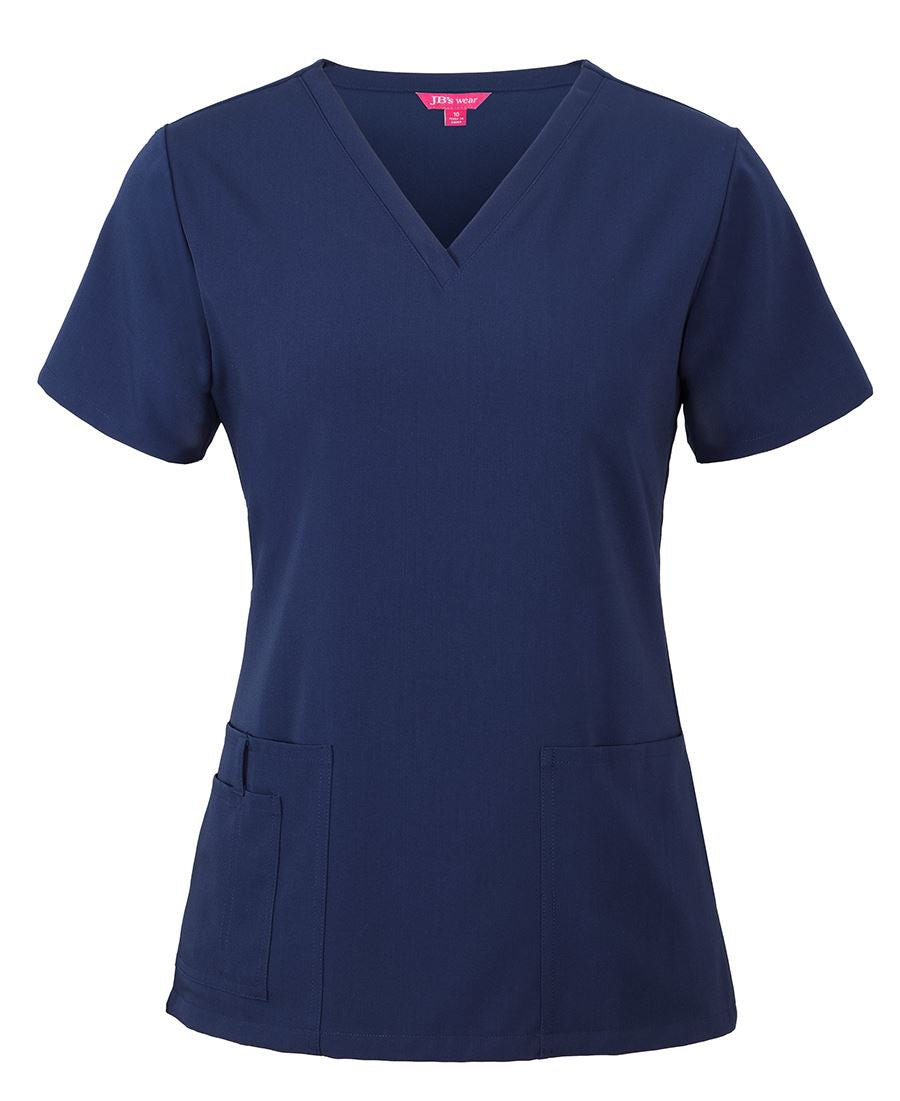 JB's Ladies Nu Scrub Top - Black