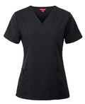 JB's Ladies Nu Scrub Top - Black