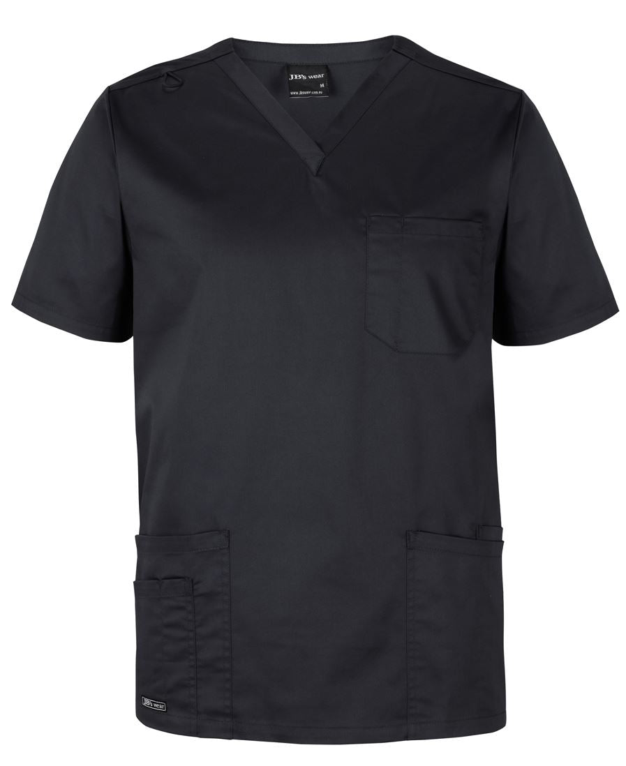 JB's Unisex Premium Scrubs Top - Black