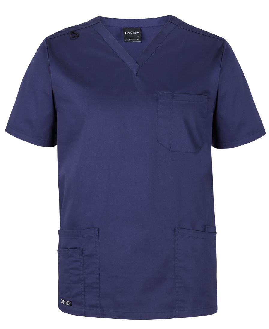JB's Unisex Premium Scrubs Top - Black
