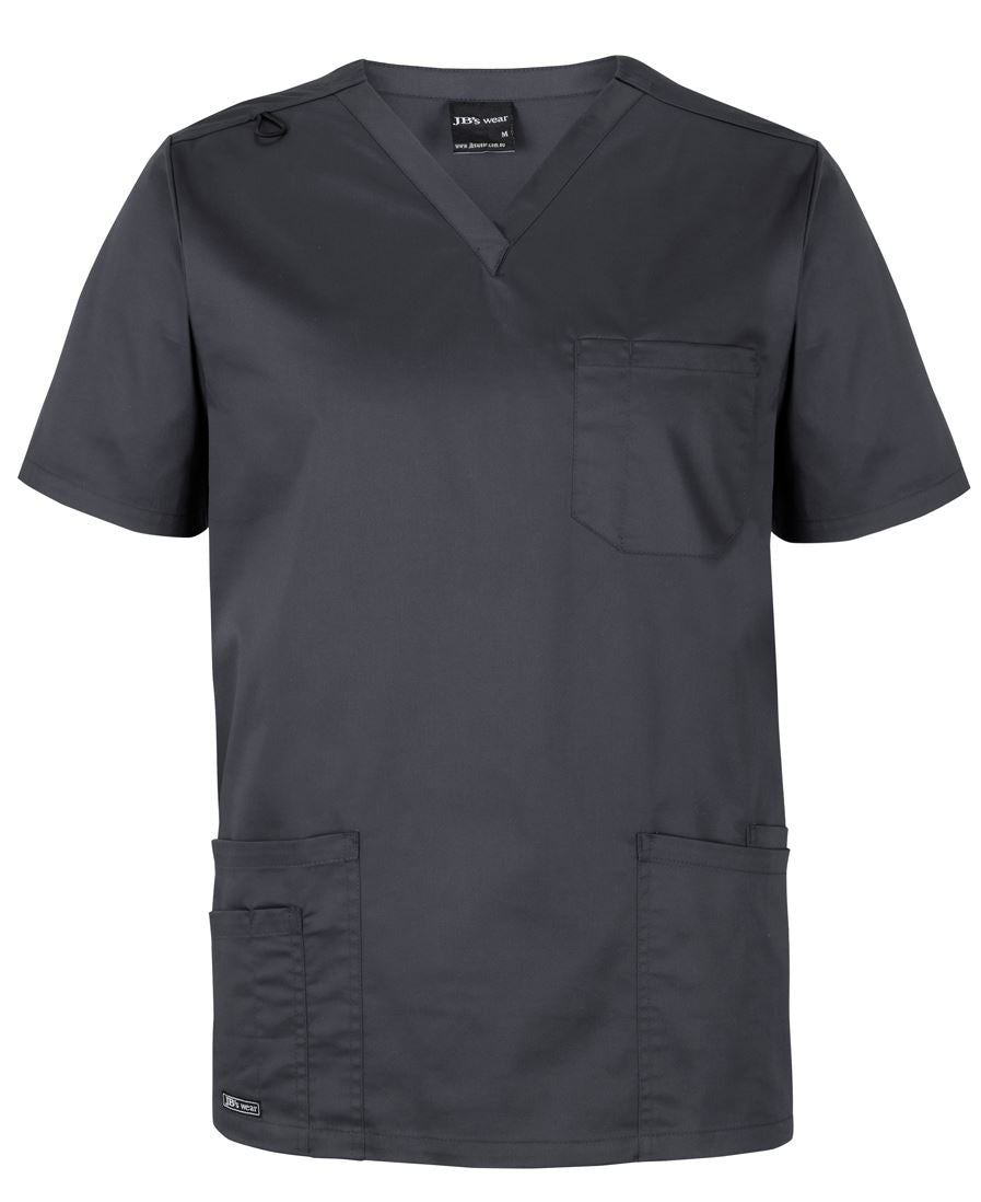 JB's Unisex Premium Scrubs Top - Black