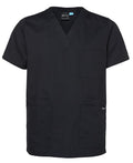JB's Unisex Scrubs Top - Black