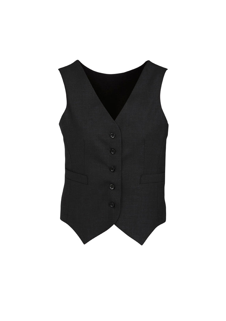Comfort Wool Stretch Womens Peaked Vest