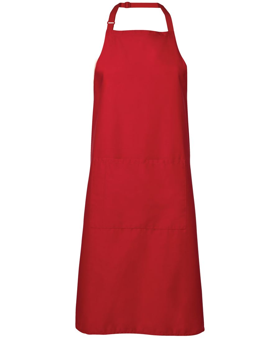 JB's 65X71 Bib Apron - Red
