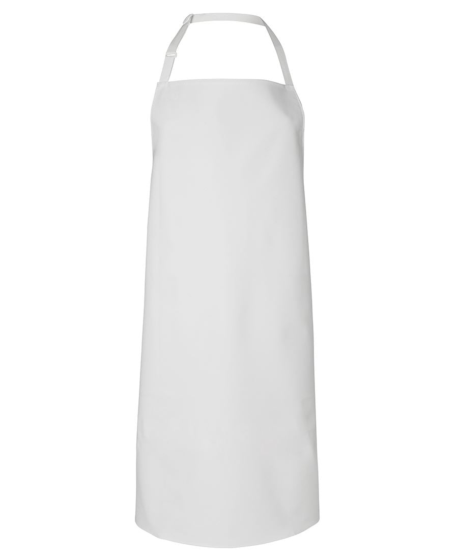 JB's 490Gsm Vinyl 90X60 Bib Apron - White