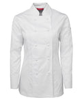 JB's Ladies L/S Chef'S Jacket - White