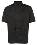 JB's S/S Chefs Jacket - Black