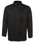 JB's L/S Chefs Jacket - Black