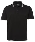 JB's Chef Polo - Black/White