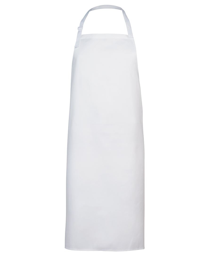 JB's 65X71 Bib Apron (No Pocket) - White
