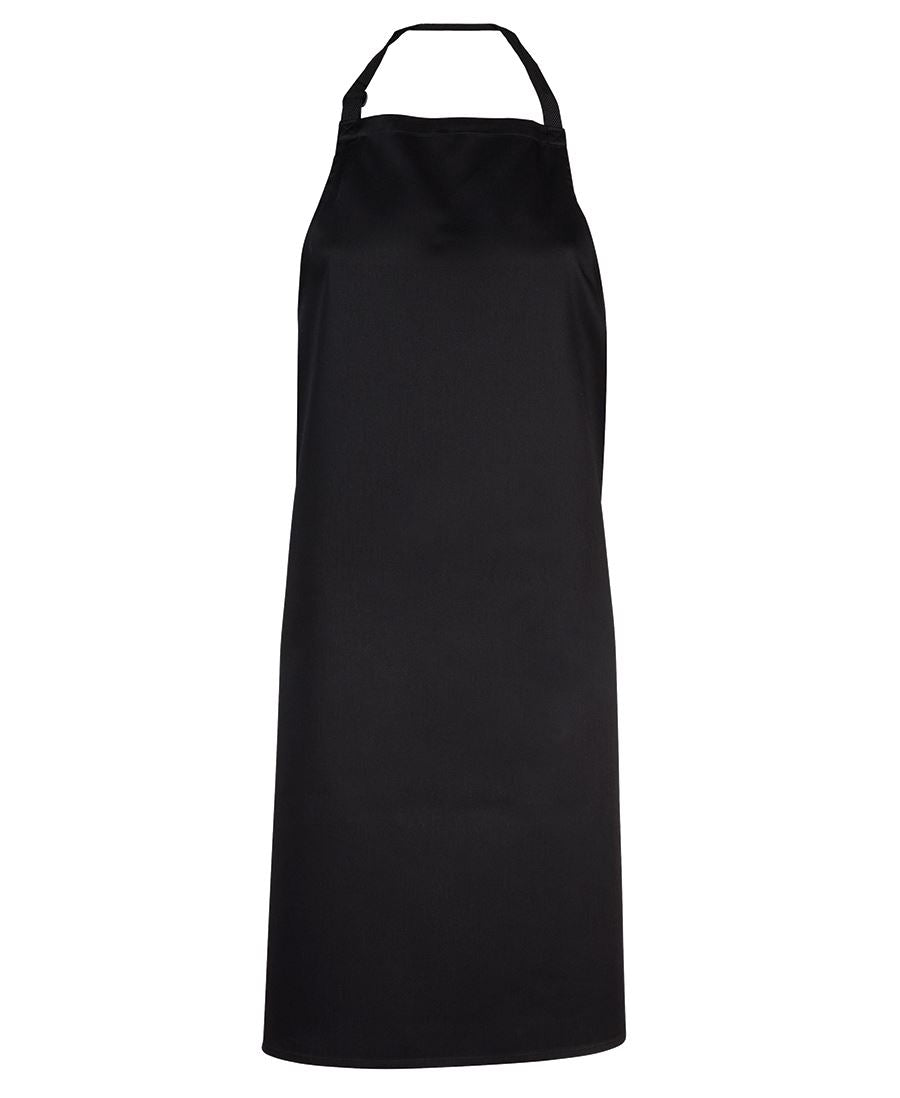 JB's 65X71 Bib Apron (No Pocket) - Black