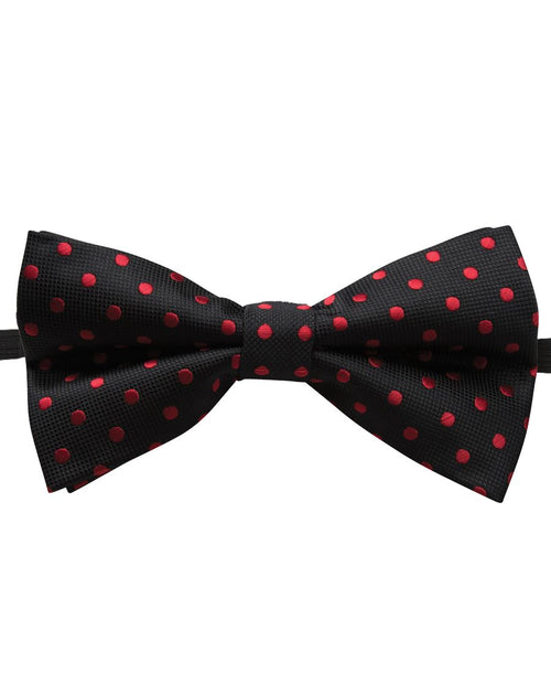 JB's Bow Tie - Black/Red