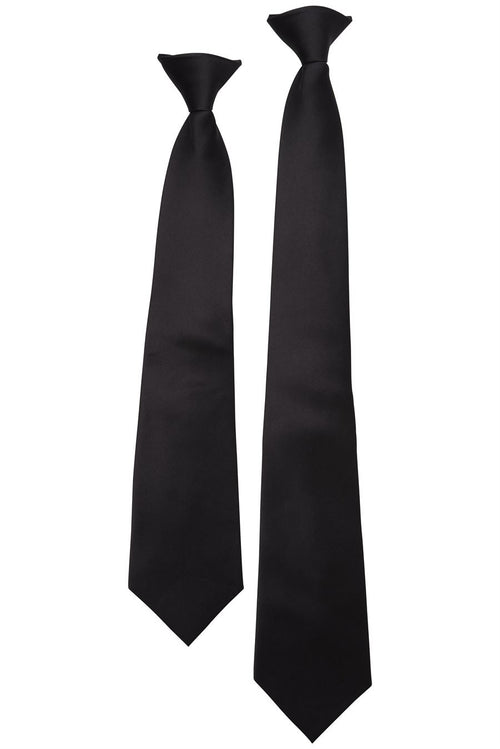 JB's Clip On Tie (5Pack) - Black