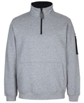 JB's 350 Premium Trade 1/2 Zip Fleece - 13% Marle/Black