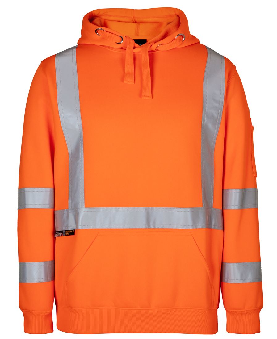 JB's Nsw/Qld Rail (D+N) X-Back Hoodie - Orange