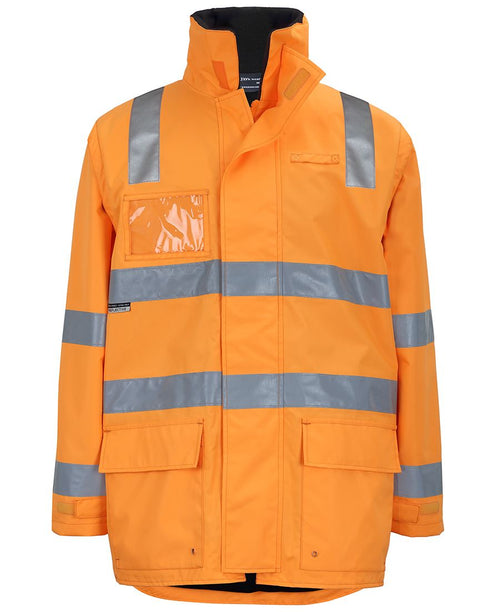 JB's Aust. Rail D+N Zip Off Sleeve L/Line Jacket - Orange