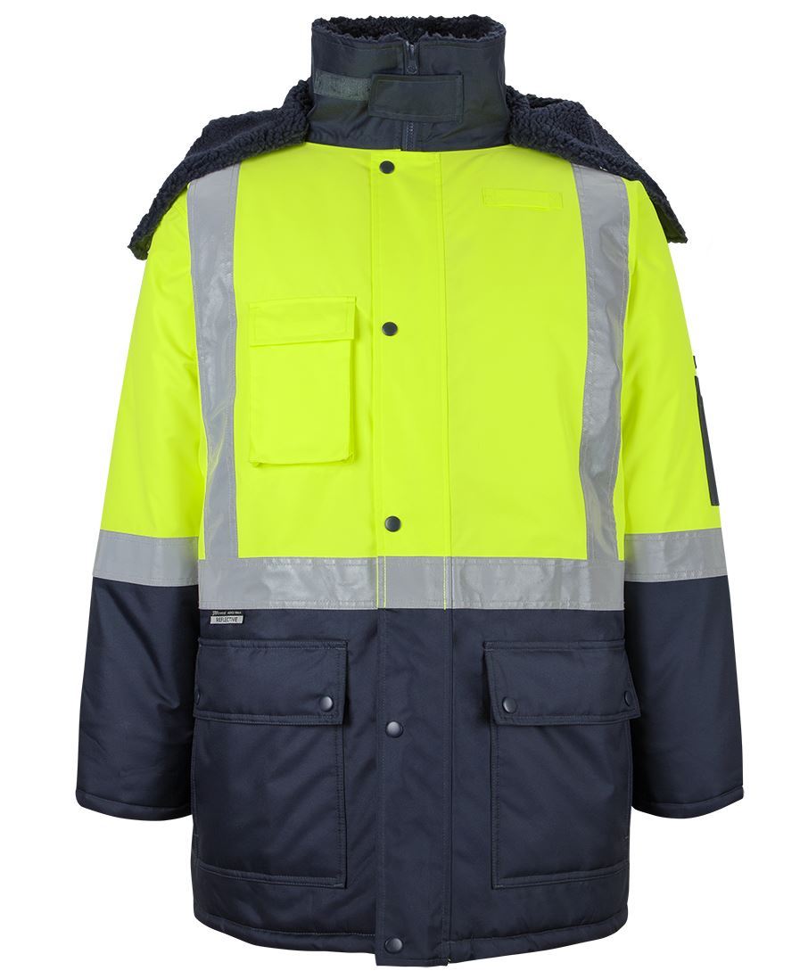 JB's HV (D+N) Freezer Jacket - Lime/Navy