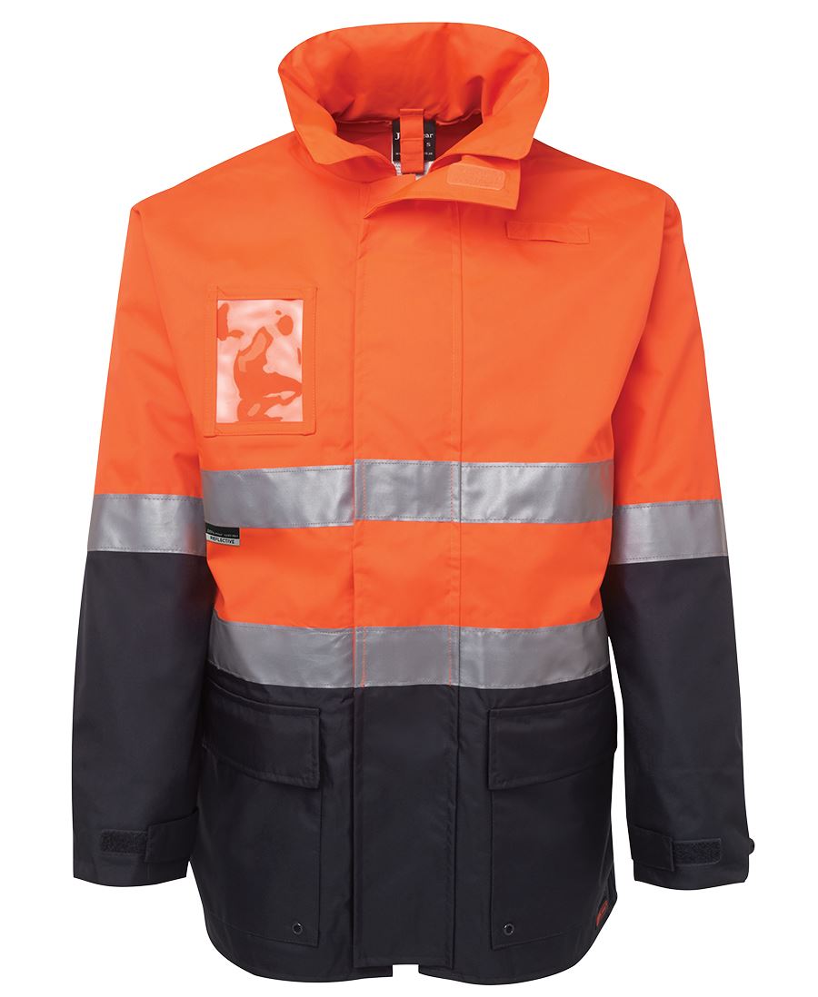 JB's HV (D+N) L/Line Jacket - Lime/Navy