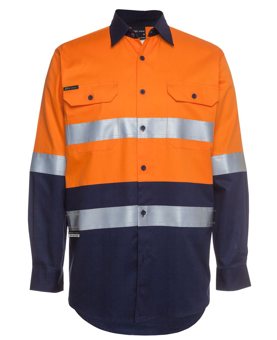 JB's HV (D+N) L/S 150G W/Shirt - Orange