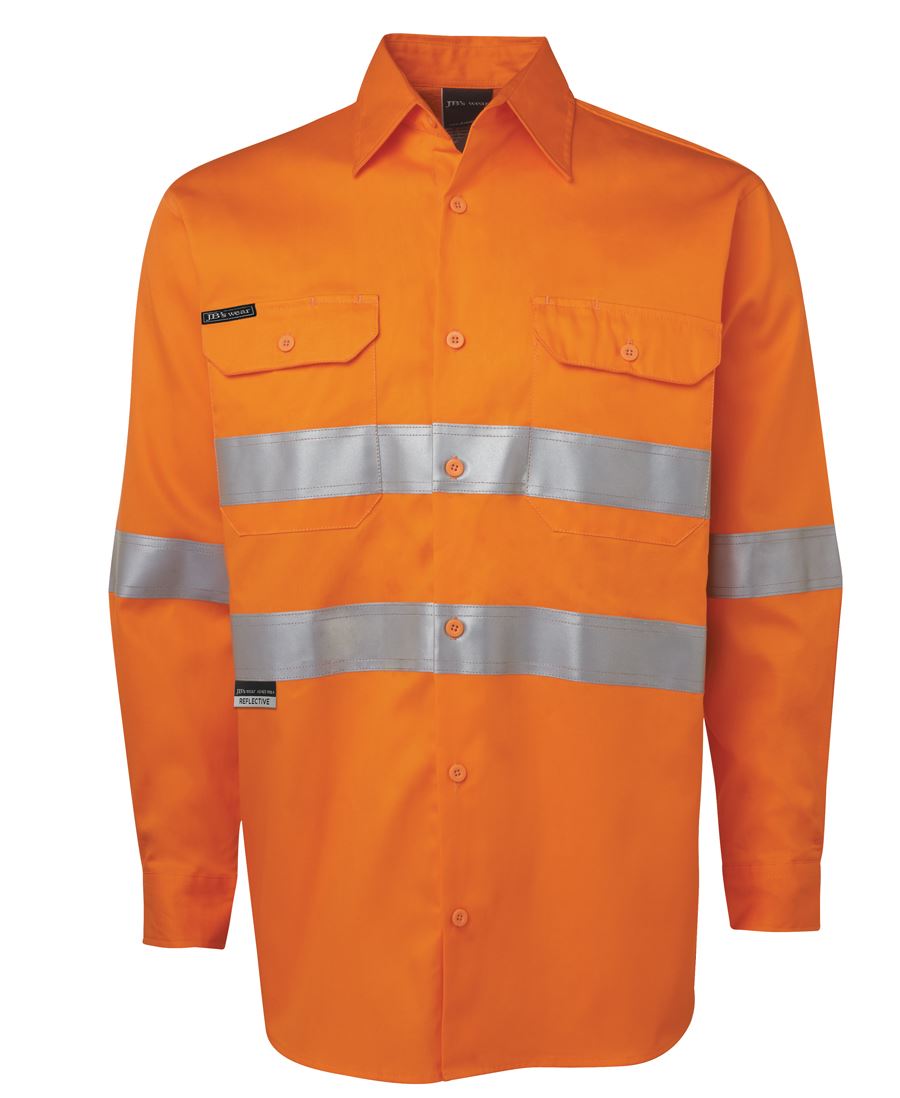 JB's HV (D+N) L/S 150G W/Shirt - Orange