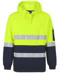 JB's HV (D+N) Pull Over Hoodie - Lime/Navy