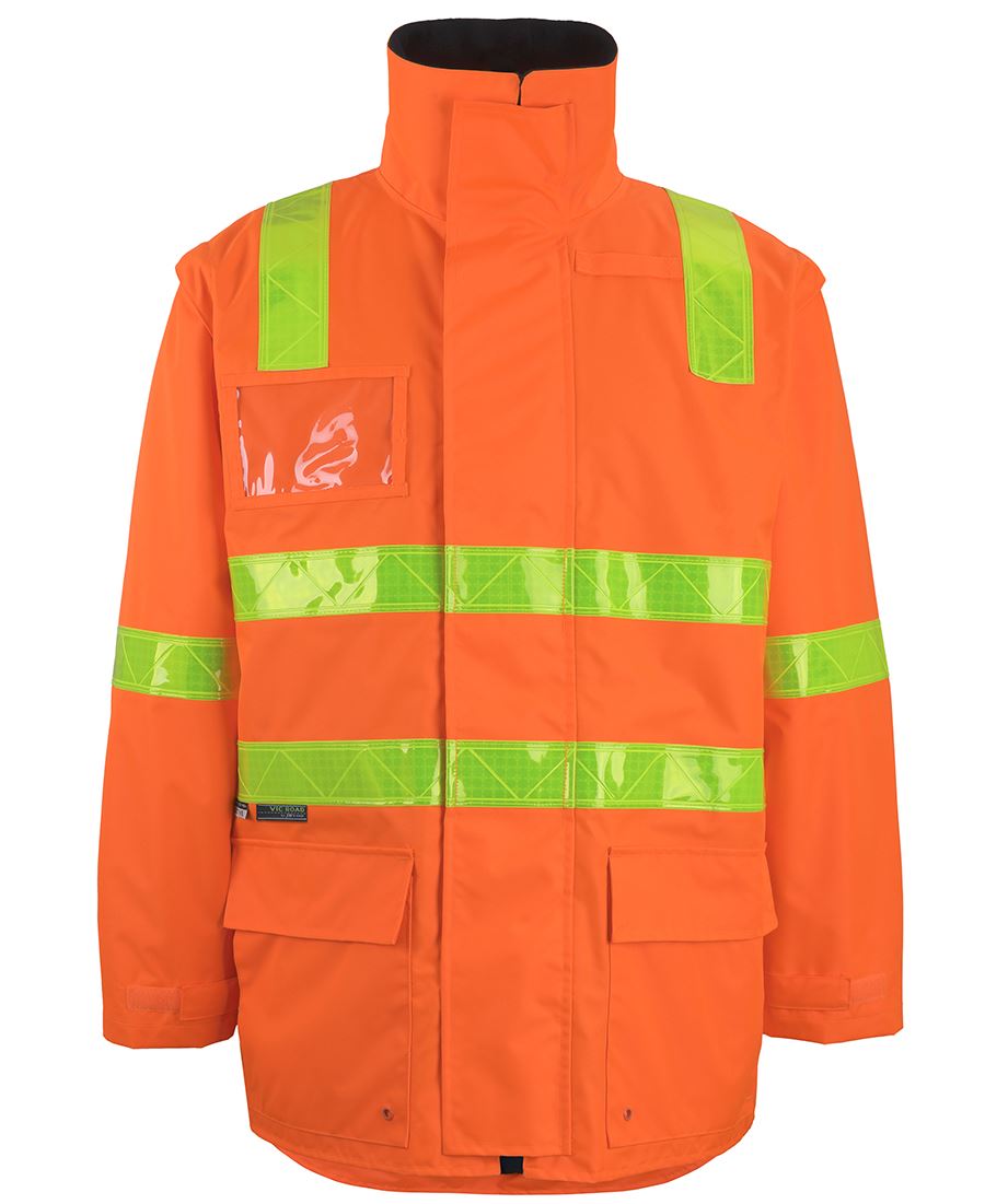 JB's Vic Road (D+N) Zip Off Sleeve L/Line Jacket - Orange