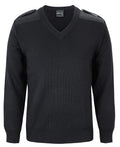 JB's Epaulette Jumper - Black