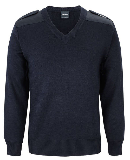 JB's Epaulette Jumper - Black